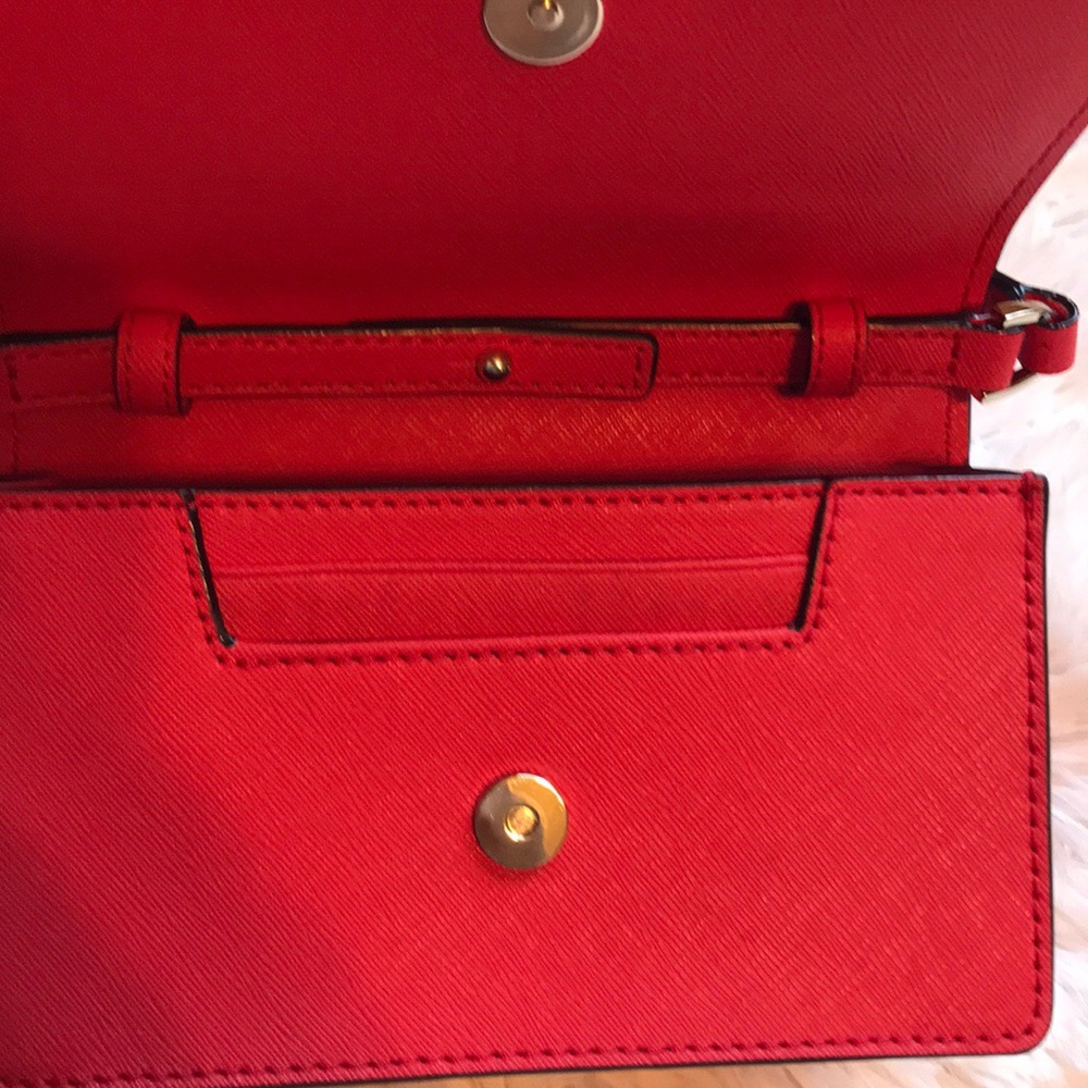 Kate spade red shoulder bag - Picture 2 of 4